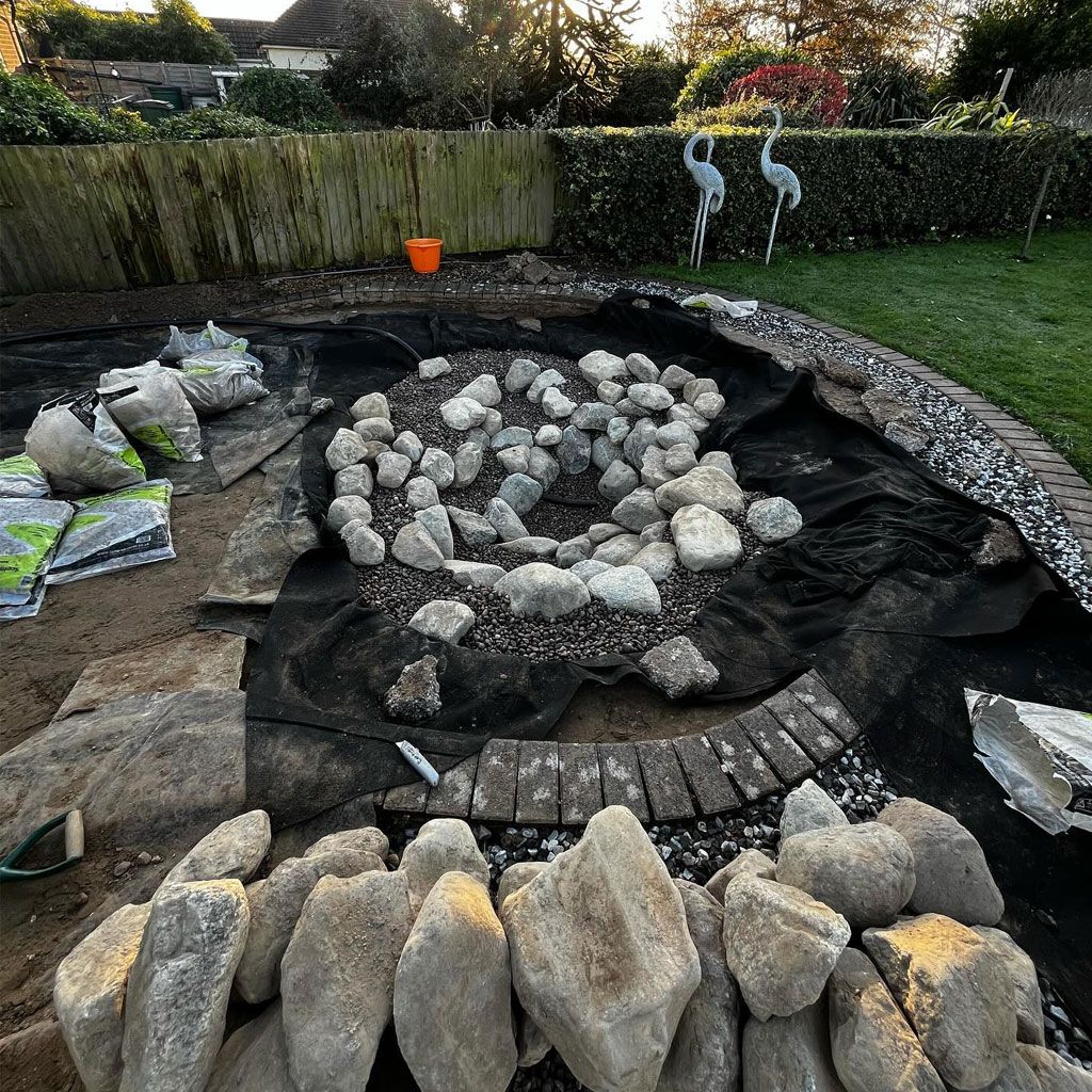 Pond and water feature work, Chislehurst