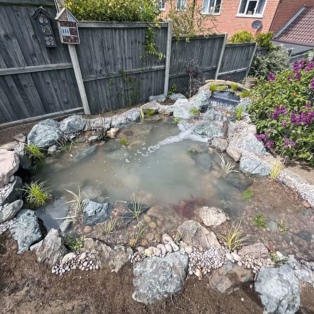 Pond and water feature work, Buckhurst Hill