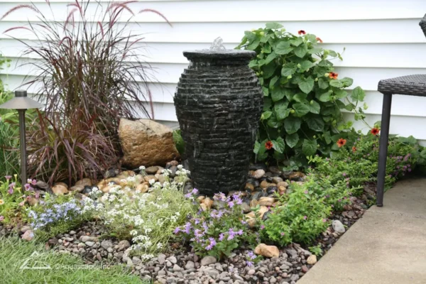 Large stacked slate urn kit (140cm)