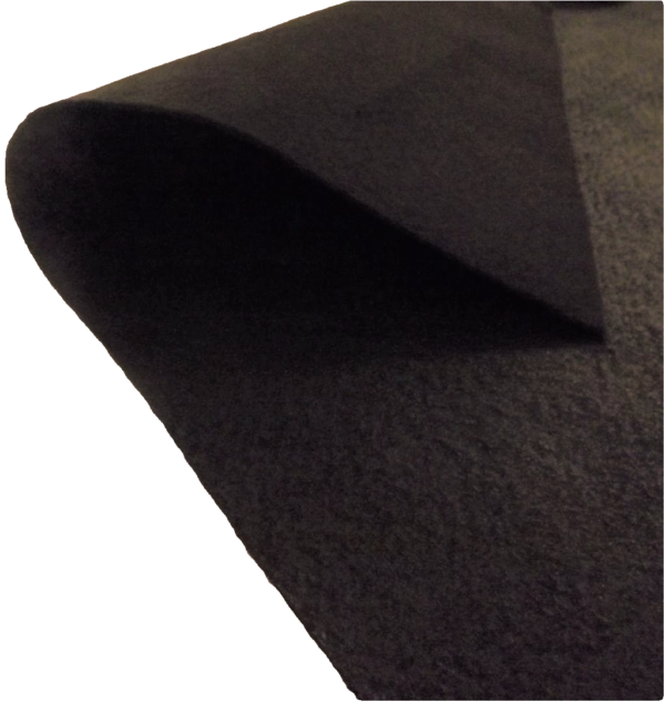 Black Protective pond fleece 250 g/m²