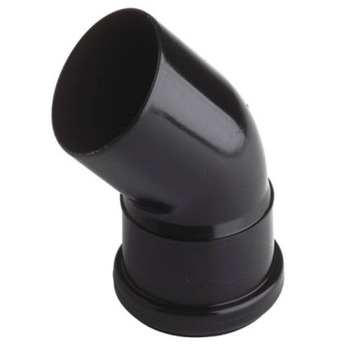 Oase connection elbow - black - 110mm - 45o